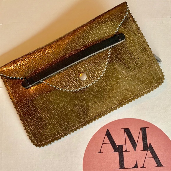 Jack Gomme / Jour C Clutch Wallet Gold Modore - Picture 4 of 8